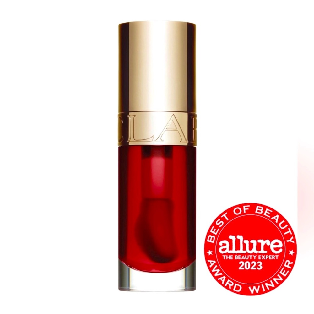 CLARINS...Lip Comfort Oil - Tinted Lip Oil-  03 Cherry 🍒🌸